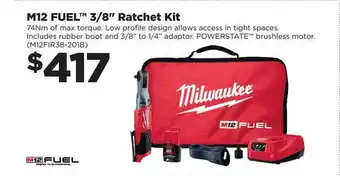 Repco Milwaukee M12 Fuel 3-8 offer