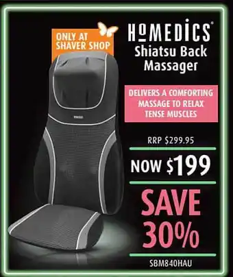 Homedics Shiatsu Back Massager