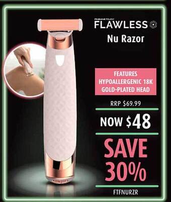 Shaver Shop Flawless Nu Razor offer