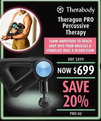Shaver Shop Therabody Theragun Pro Percussive Therapy offer