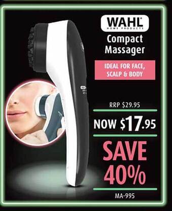 Shaver Shop Wahl Compact Massager offer