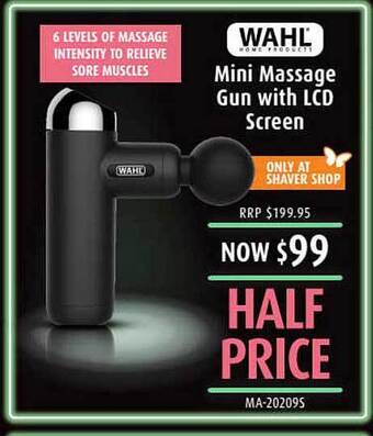 Wahl Mini Massage Gun With Lcd Screen