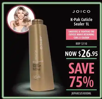 Shaver Shop Joico K-pak Cuticle Sealer offer