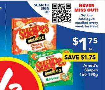 Arnott's Shapes