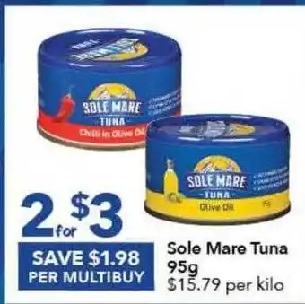 Sole Mare Tuna 95g