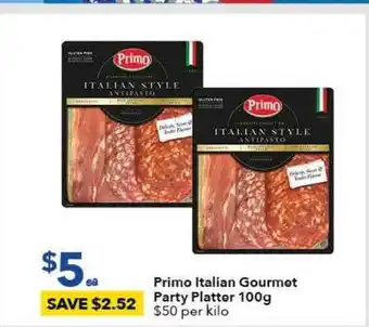 Ritchies Primo Italian Gourmet Party Platter offer