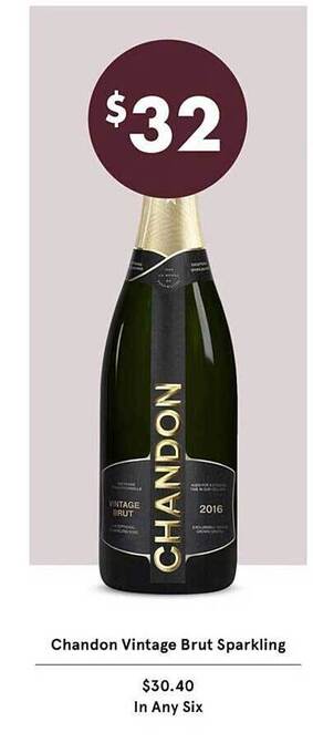 Vintage Cellars Chandon Vintage Brut Sparkling offer