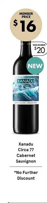 Xanadu Circa 77 Cabernet Sauvignon