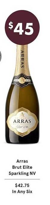 Vintage Cellars Arras Brut Elite Sparkling Nv offer
