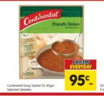Spar Continental Soup Sachet 35-45g offer