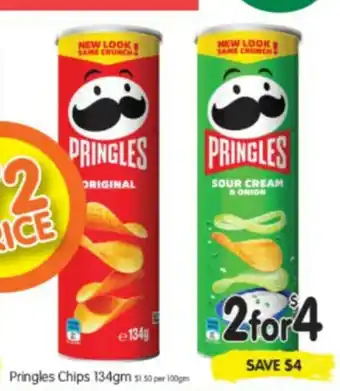 Spar Pringles Chips 134g offer