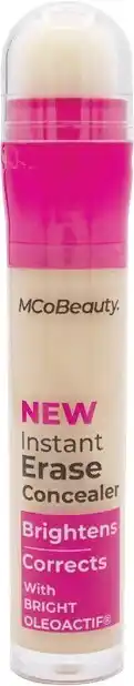 Woolworths MCoBeauty Instant Erase Concealer Light 6ml offer