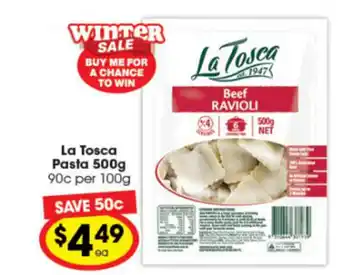 Ritchies La Tosca Pasta 500g offer