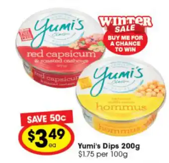 Ritchies Yumi's Dips 200g offer