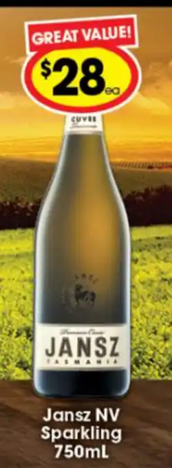 Jansz NV Sparkling 750mL