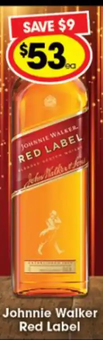 Ritchies Johnnie Walker Red Label offer