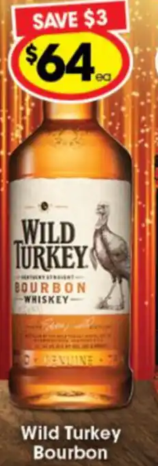 Ritchies Wild Turkey Bourbon offer