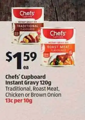 ALDI Chefs' Cupboard Instant Gravy offer