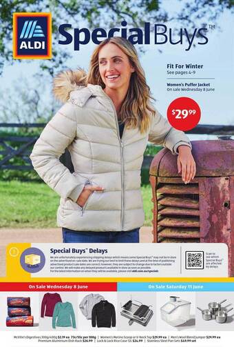 ALDI Women's Puffer Jacket offer