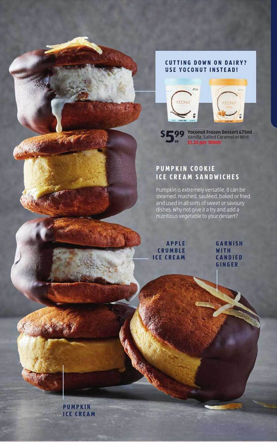 Yoconut Frozen Dessert 475ml offer at ALDI