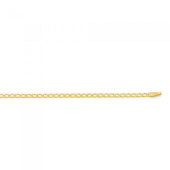 Angus & Coote 9ct Gold 50cm Solid Open Curb Chain offer