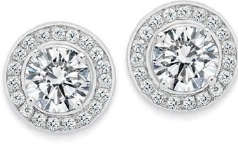 Angus & Coote Sterling Silver Cubic Zirconia Interchangeable Stud Earrings offer