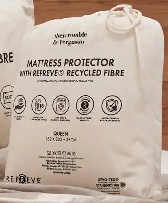 Coles Abercrombie & Ferguson Mattress Protector Queen offer