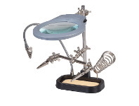 Jaycar Electronics Third Hand with LED Magnifier offer