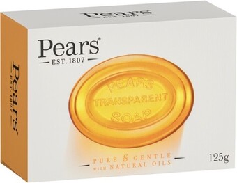 IGA Pears Pure & Gentle with Natural Oils Transparent Soap 125g offer