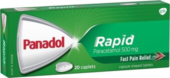IGA Panadol Rapid Caplets 20 Pack** offer