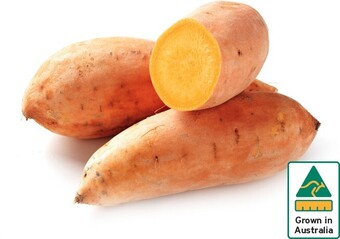 IGA Australian Gold Sweet Potatoes 1kg Pack offer