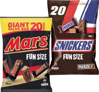 IGA Mars Funsize Bags 20-28 Pack Selected Varieties offer