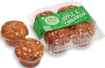 IGA The Happy Muffin Co. Muffins 4 Pack Selected Varieties offer