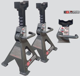 Autopro Extreme Garage Axle Stands 2000kg Ratchet & Pawl Lock offer