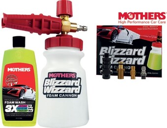 Autopro Mothers Blizzard Wizzard Foam Cannon Kit offer