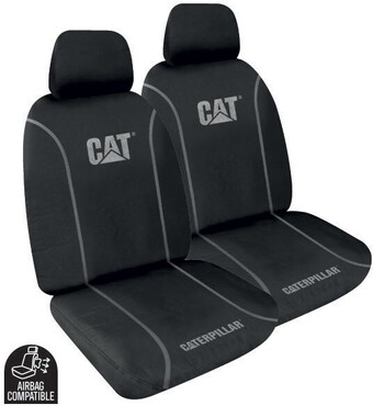 Autopro Caterpillar Checkerplate Canvas Seat Covers offer