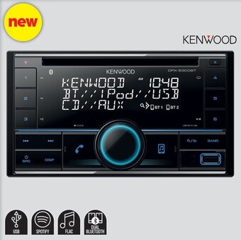 Autopro Kenwood 200W 2DIN CD Dual Bluetooth Receiver offer