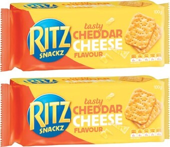 Coles Ritz Snackz Crackers 100g offer