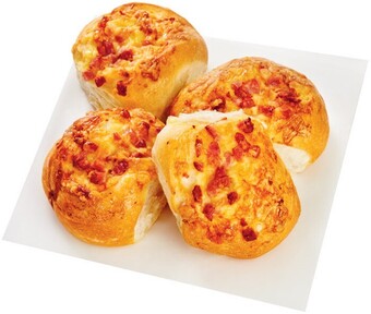 Coles Coles Bakery Cheese & Bacon Rolls 4 Pack offer