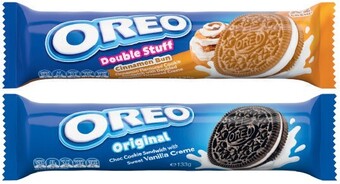 Coles Oreo Cream Biscuits 133g-147g offer
