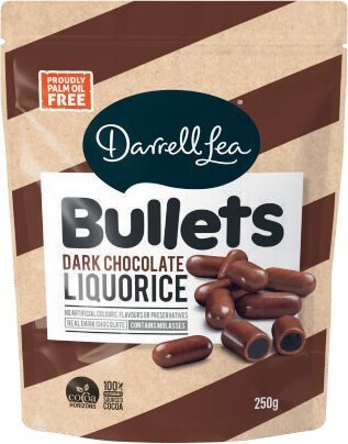 Darrell Lea Bullets, Twists, Balls or Liquorice 140g-280g