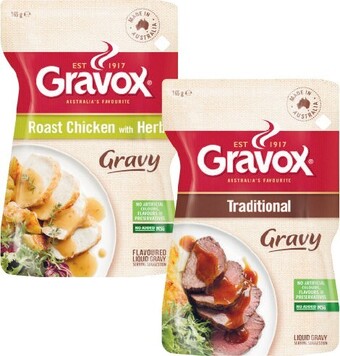 Coles Gravox Gravy or Finishing Sauce 165g offer