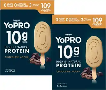 Coles YoPro Frozen Dessert 540mL offer