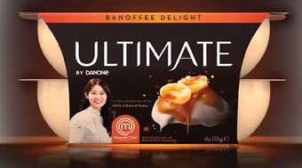Coles Danone Ultimate Yoghurt 4x115g offer