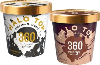 Coles Halo Top Tub 473mL offer