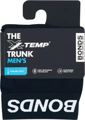 Coles Bonds Men’s X-TEMP Trunk 1 Pack offer