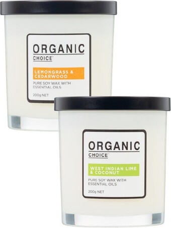 Coles Organic Choice Candle 1 Each offer