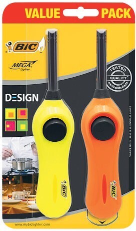 Coles BIC Mega Lighters 2 Pack offer