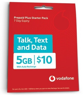 Coles Vodafone $10 Starter Pack offer