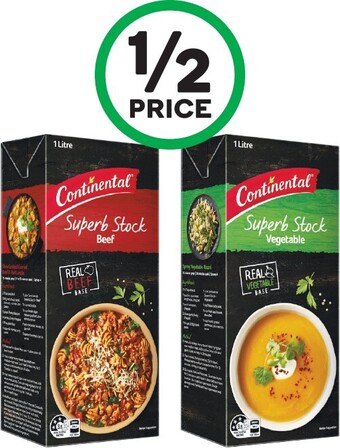 Woolworths Continental Stock 1 Litre Varieties offer